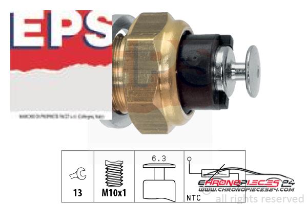 Achat de EPS 1.830.093 Capteur, température d'huile pas chères