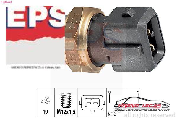 Achat de EPS 1.830.270 Sonde de température, liquide de refroidissement pas chères