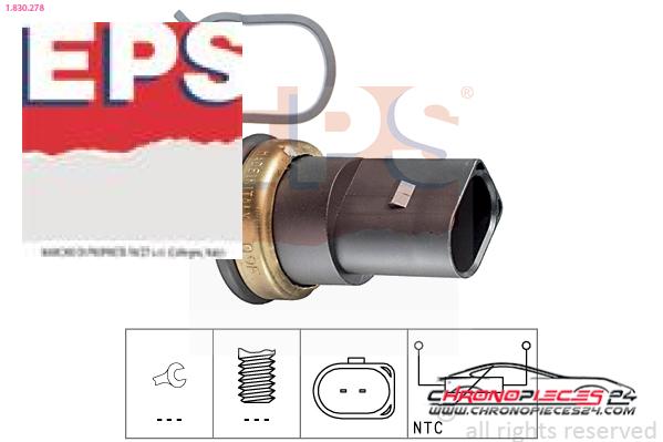 Achat de EPS 1.830.278 Sonde de température, liquide de refroidissement pas chères