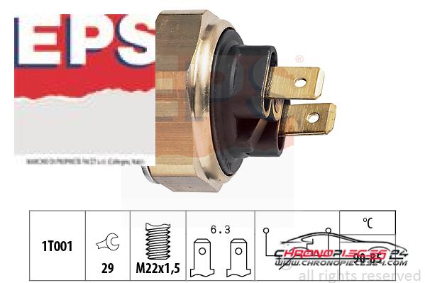 Achat de EPS 1.850.134 Interrupteur de température, ventilateur de radiateur pas chères