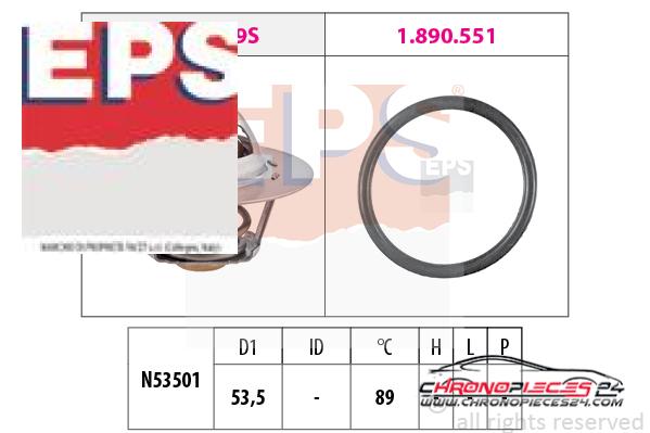 Achat de EPS 1.880.239 Thermostat d'eau pas chères