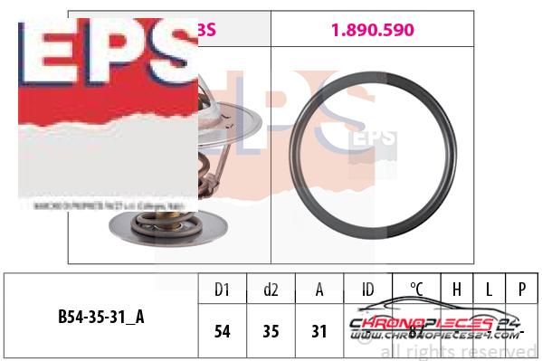 Achat de EPS 1.880.432 Thermostat d'eau pas chères