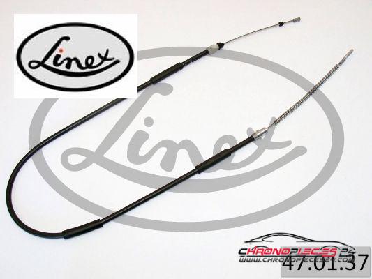 Achat de LINEX 47.01.37 Tirette à câble, frein de stationnement  pas chères