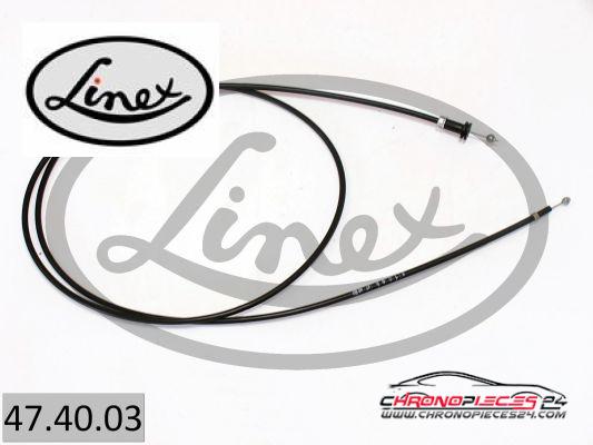 Achat de LINEX 47.40.03 Tirette de capot moteur  pas chères