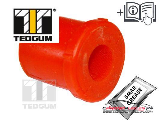 Achat de TEDGUM 00467019 Coussinet de palier, ressort à lames pas chères