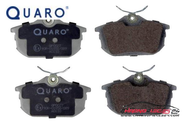 Achat de QUARO QP0027 Kit de plaquettes de frein, frein à disque pas chères