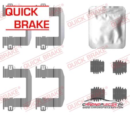 Achat de QUICK BRAKE 109-0132 Kit d'accessoires, plaquette de frein à disque  pas chères