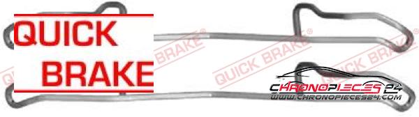 Achat de QUICK BRAKE 109-1100 Kit d'accessoires, plaquette de frein à disque  pas chères