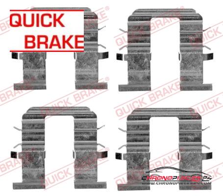 Achat de QUICK BRAKE 109-1746 Kit d'accessoires, plaquette de frein à disque  pas chères