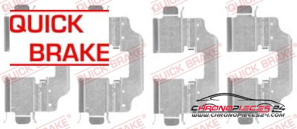 Achat de QUICK BRAKE 109-1773 Kit d'accessoires, plaquette de frein à disque  pas chères