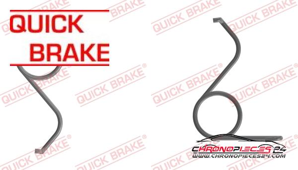 Achat de QUICK BRAKE 113-0529 Kit de réparation, levier de frein de stationnement (étrier)  pas chères