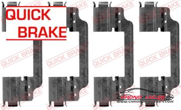 Achat de QUICK BRAKE 109-1871 Kit d'accessoires, plaquette de frein à disque  pas chères