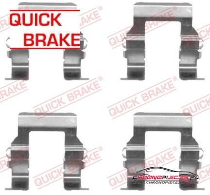 Achat de QUICK BRAKE 109-1279 Kit d'accessoires, plaquette de frein à disque  pas chères