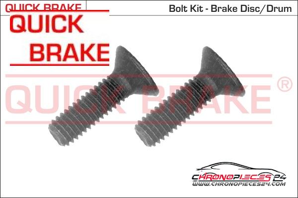 Achat de QUICK BRAKE 11622K Vis, disque de frein  pas chères