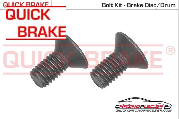 Achat de QUICK BRAKE 11665K Vis, disque de frein  pas chères