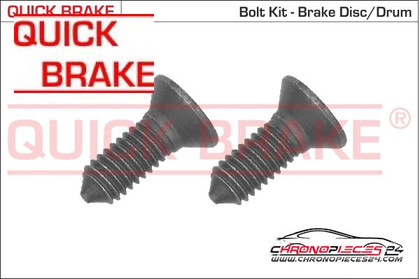 Achat de QUICK BRAKE 11667K Vis, disque de frein  pas chères