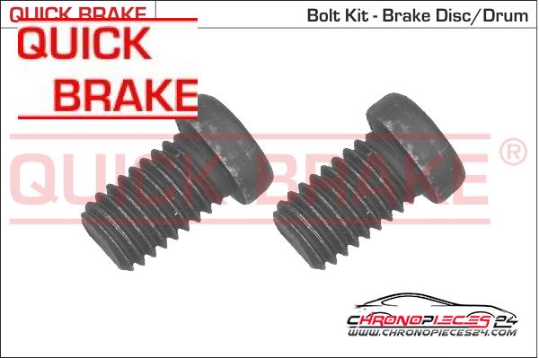 Achat de QUICK BRAKE 11668K Vis, disque de frein  pas chères