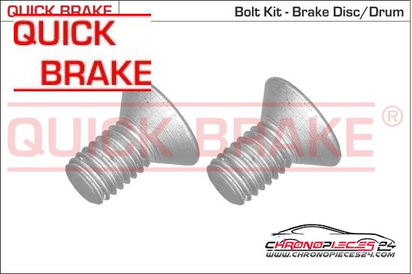 Achat de QUICK BRAKE 11669K Vis, disque de frein  pas chères