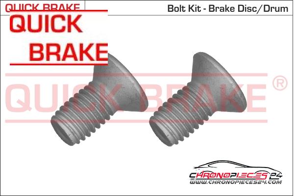 Achat de QUICK BRAKE 11670K Vis, disque de frein  pas chères