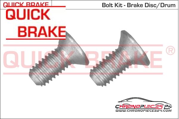 Achat de QUICK BRAKE 11671K Vis, disque de frein pas chères