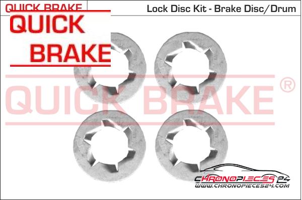 Achat de QUICK BRAKE 11673K Vis, disque de frein  pas chères