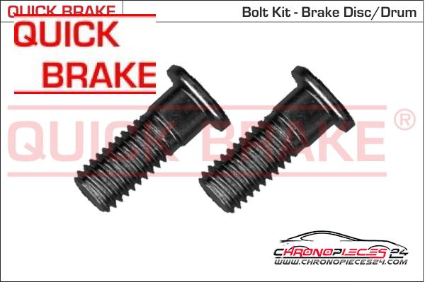 Achat de QUICK BRAKE 11675K Vis, disque de frein  pas chères