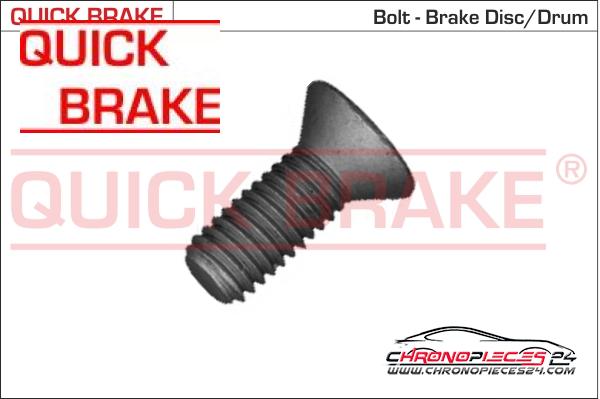 Achat de QUICK BRAKE 11676 Vis, étrier de frein  pas chères