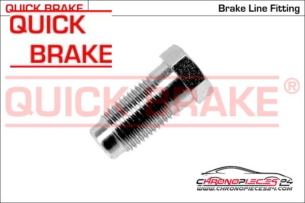 Achat de QUICK BRAKE C Vis de raccord  pas chères