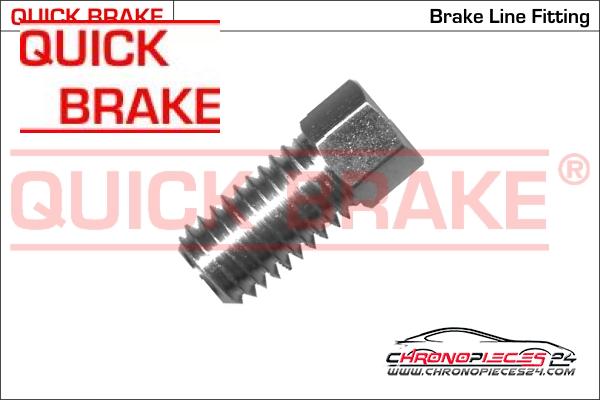 Achat de QUICK BRAKE CI 0216X Vis de raccord  pas chères