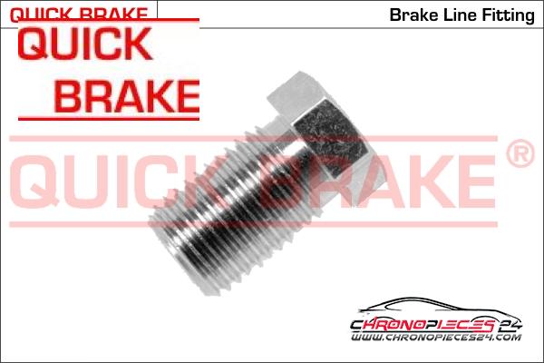 Achat de QUICK BRAKE S Vis de raccord  pas chères