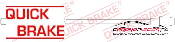 Achat de QUICK BRAKE WS 0208 A Contact d'avertissement, usure des plaquettes de frein  pas chères