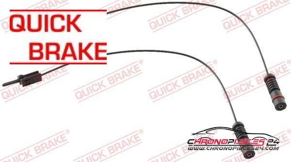 Achat de QUICK BRAKE WS 0116 A Contact d'avertissement, usure des plaquettes de frein  pas chères