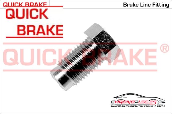 Achat de QUICK BRAKE F Vis de raccord  pas chères