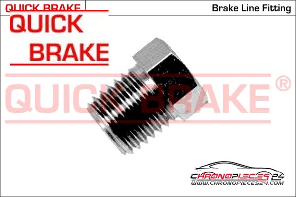 Achat de QUICK BRAKE M Vis de raccord  pas chères