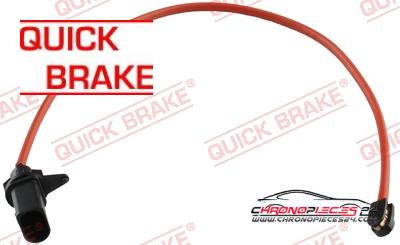 Achat de QUICK BRAKE WS 0491 A Contact d'avertissement, usure des plaquettes de frein  pas chères