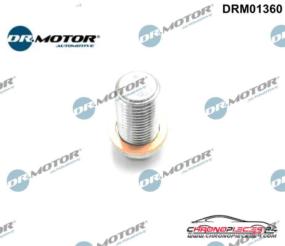 Achat de DR.MOTOR AUTOMOTIVE DRM01360 Vis-bouchon, carter d'huile  pas chères