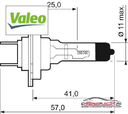 Achat de VALEO 032009 Ampoule, projecteur longue portée pas chères