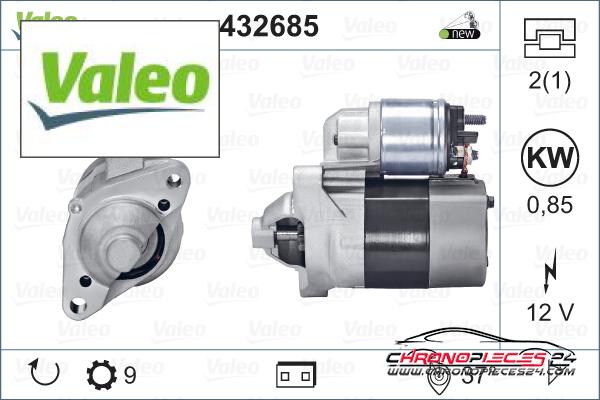 Achat de VALEO 432685 Démarreur pas chères