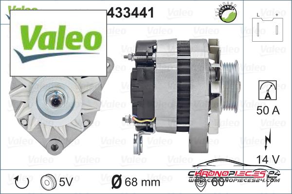 Achat de VALEO 433441 Alternateur pas chères