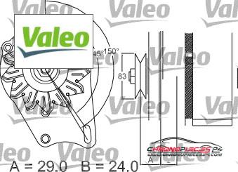 Achat de VALEO 436108 Alternateur pas chères