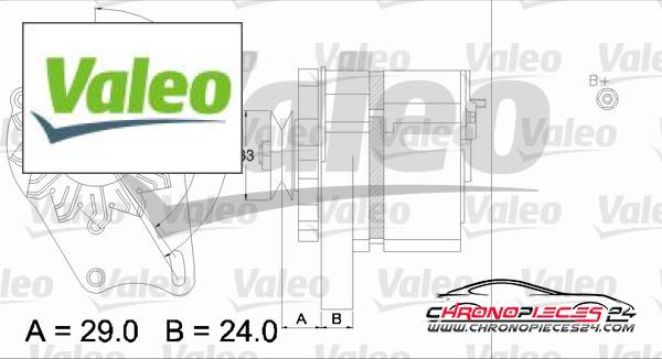 Achat de VALEO 436113 Alternateur pas chères