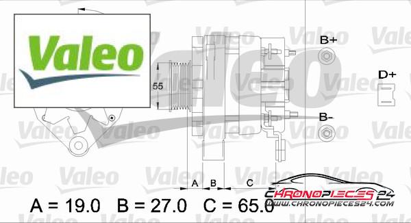 Achat de VALEO 436253 Alternateur pas chères