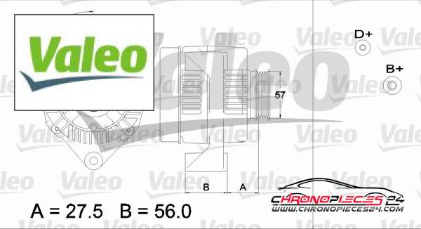 Achat de VALEO 436678 Alternateur pas chères