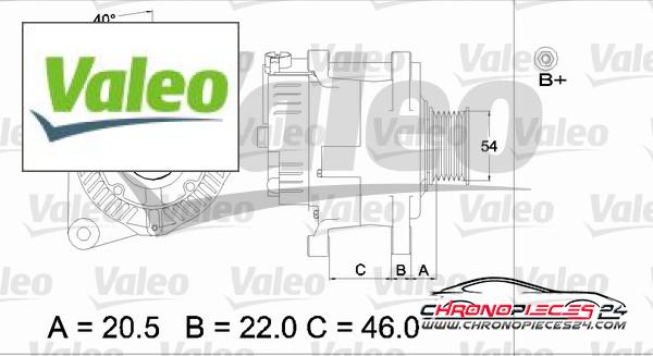 Achat de VALEO 437192 Alternateur pas chères