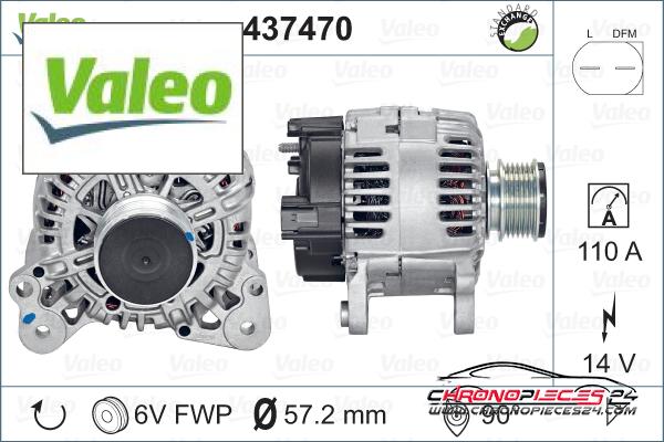 Achat de VALEO 437470 Alternateur pas chères