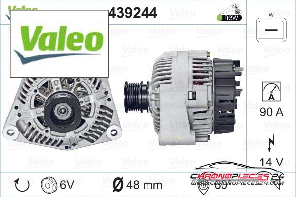 Achat de VALEO 439244 Alternateur pas chères