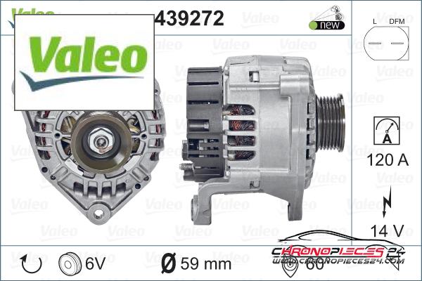 Achat de VALEO 439272 Alternateur pas chères