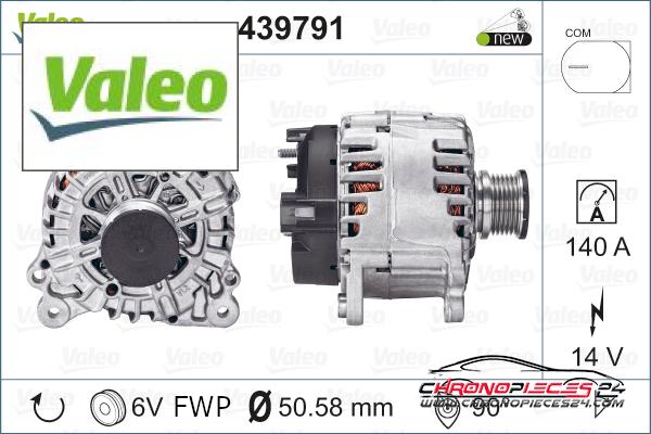 Achat de VALEO 439791 Alternateur pas chères