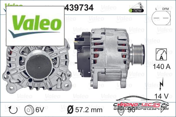 Achat de VALEO 439734 Alternateur pas chères