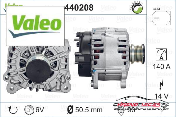 Achat de VALEO 440208 Alternateur pas chères